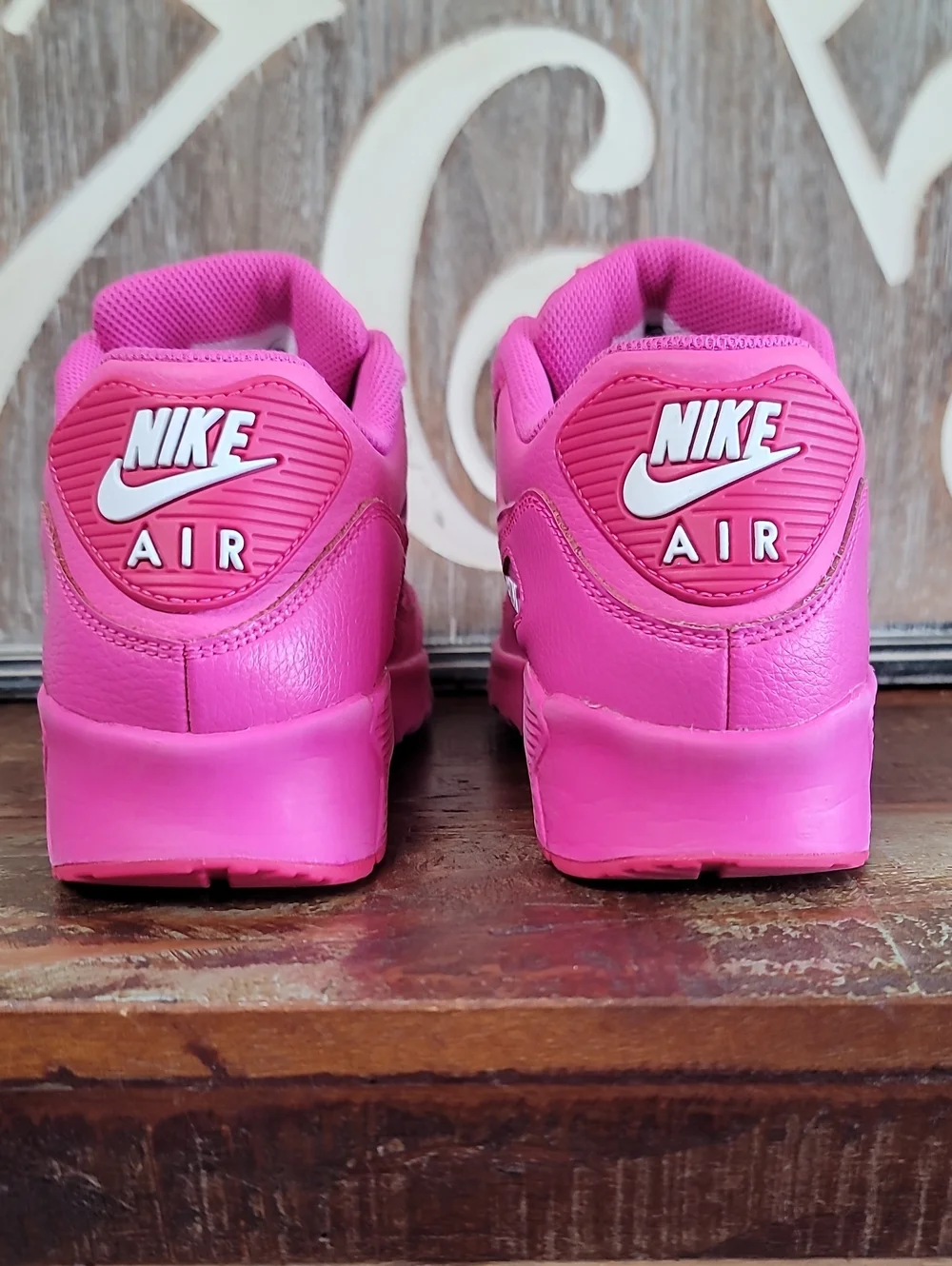 🔥 Nike Air Max 90 LTR 'Laser Fuchsia' Wmns 8.5 Good Cond. Fast Shipping